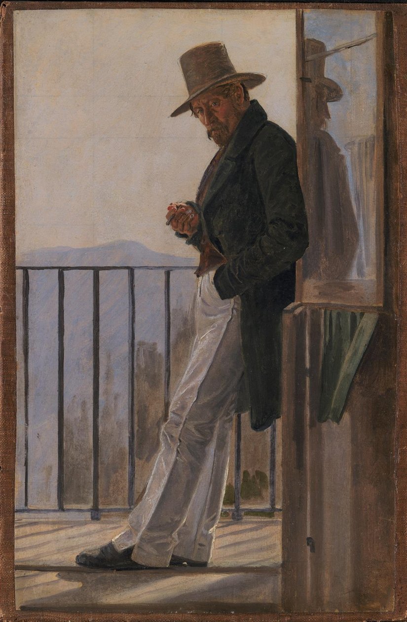 Ressam Ditlev Blunck by Constantin Hansen