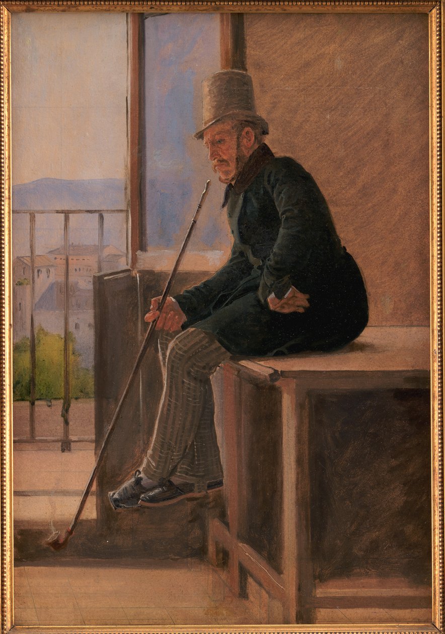 Ressam Jørgen Sonne by Constantin Hansen