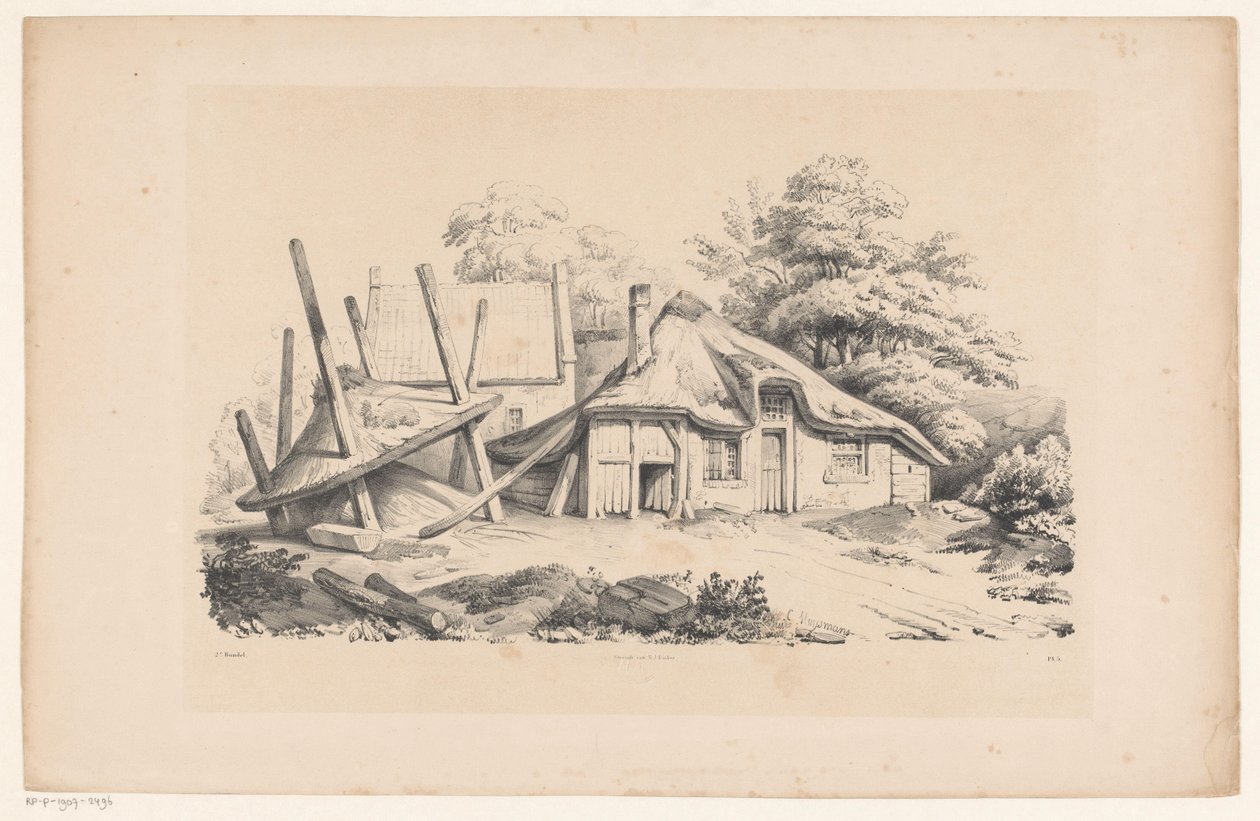 harap çiftlik Manzara (dizi adı) by Constantinus Cornelis Huysmans