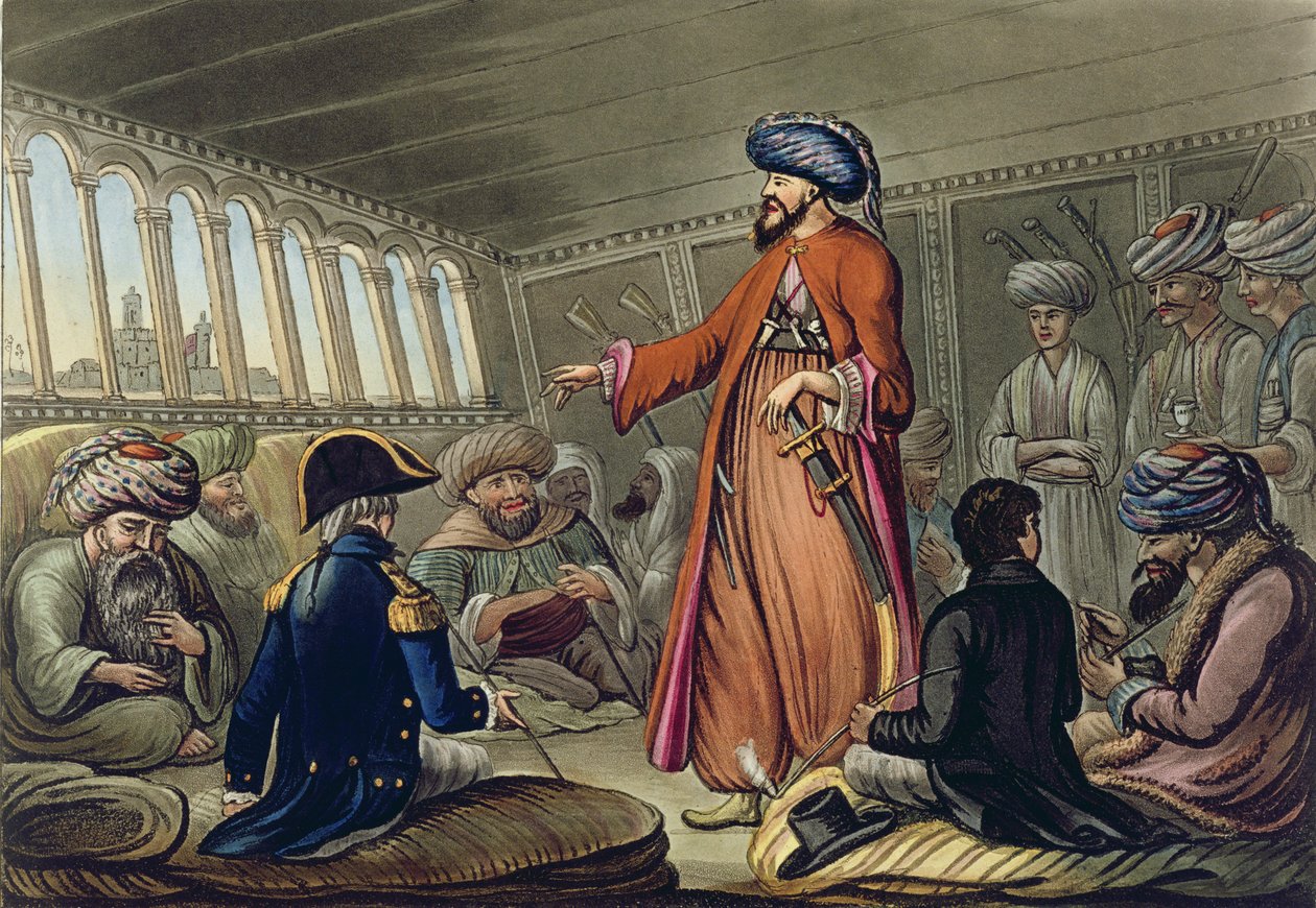 Joseph Constantine Stadler (fl.1780-1812) tarafından oyulmuş Mourad Bey