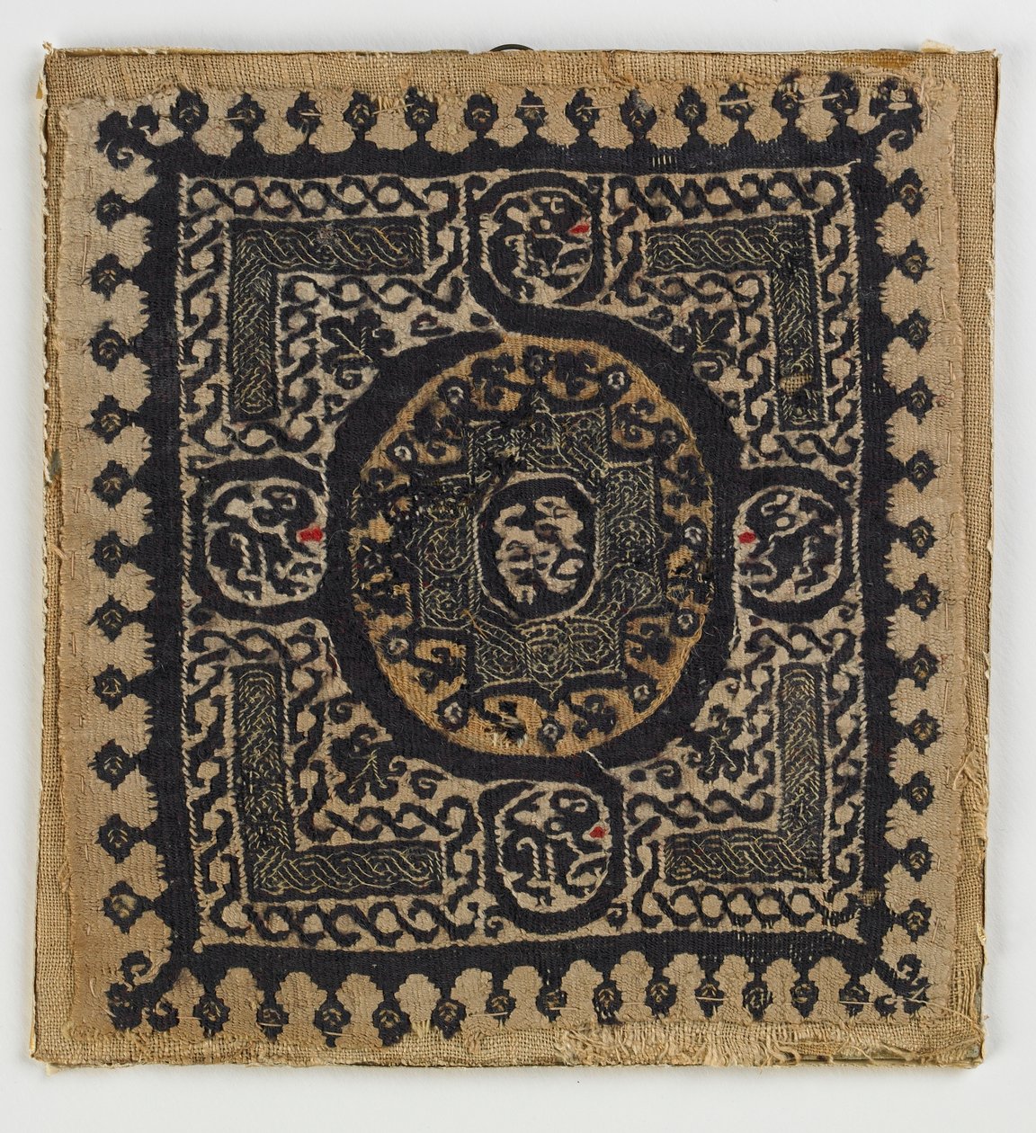 Tekstil paneli, Mısır, c.400 (tekstil) by Coptic