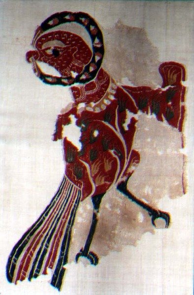 Kartallı kumaş (keten ve yün) by Coptic