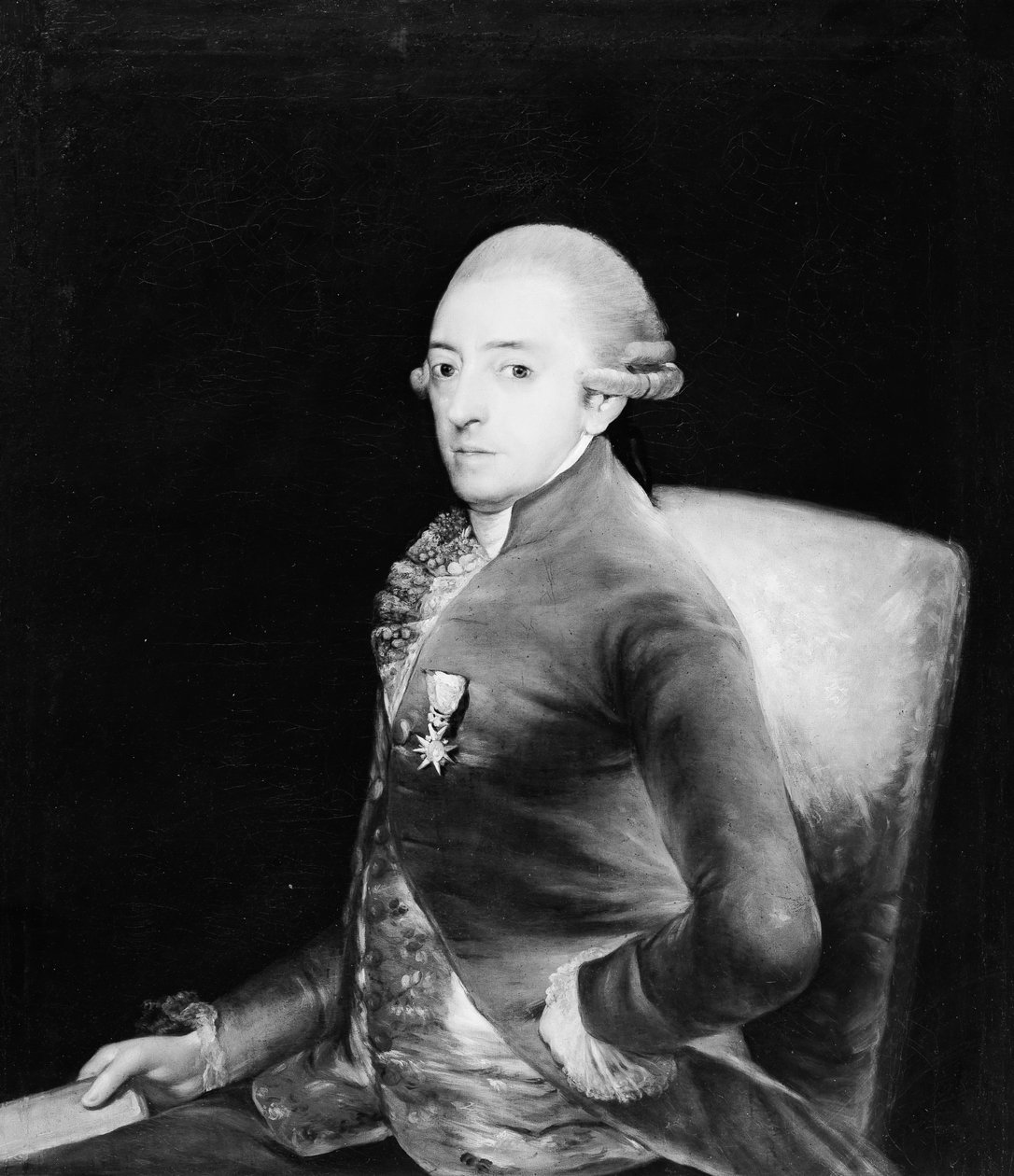 Don Bernardo de Iriarte 1735-1814. by Copy after Goya