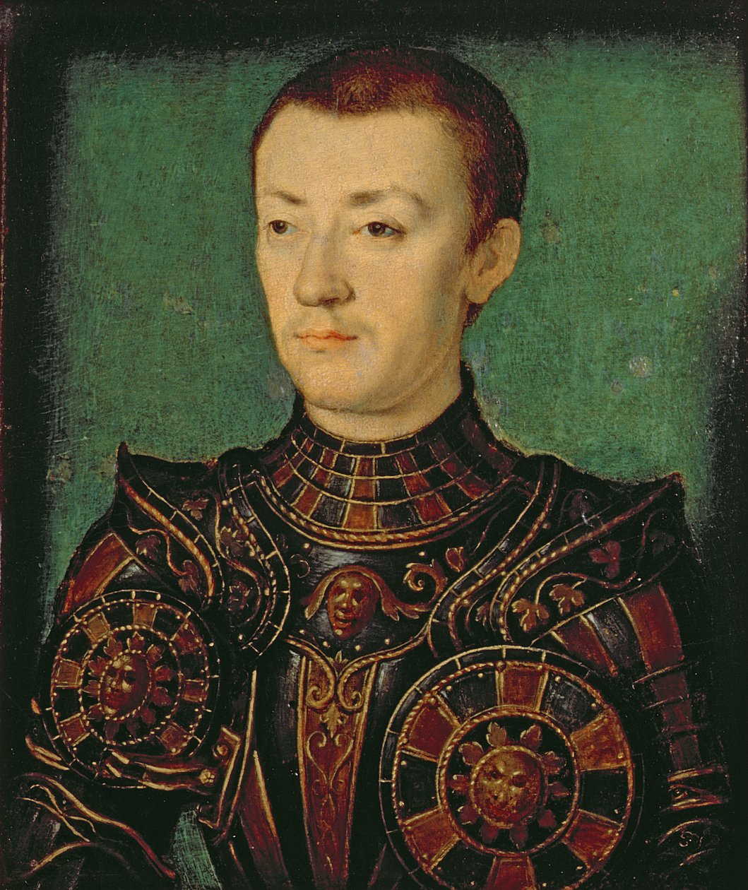 Zırhlı Bir Asilzade Portresi by Corneille de Lyon