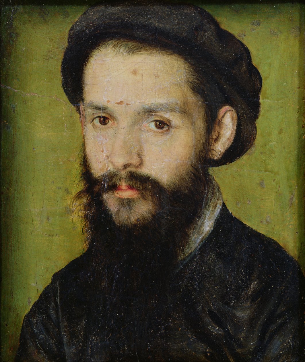 Clement Marot (1496-1544) olduğu tahmin edilen portre (246497 detayı) by Corneille de Lyon
