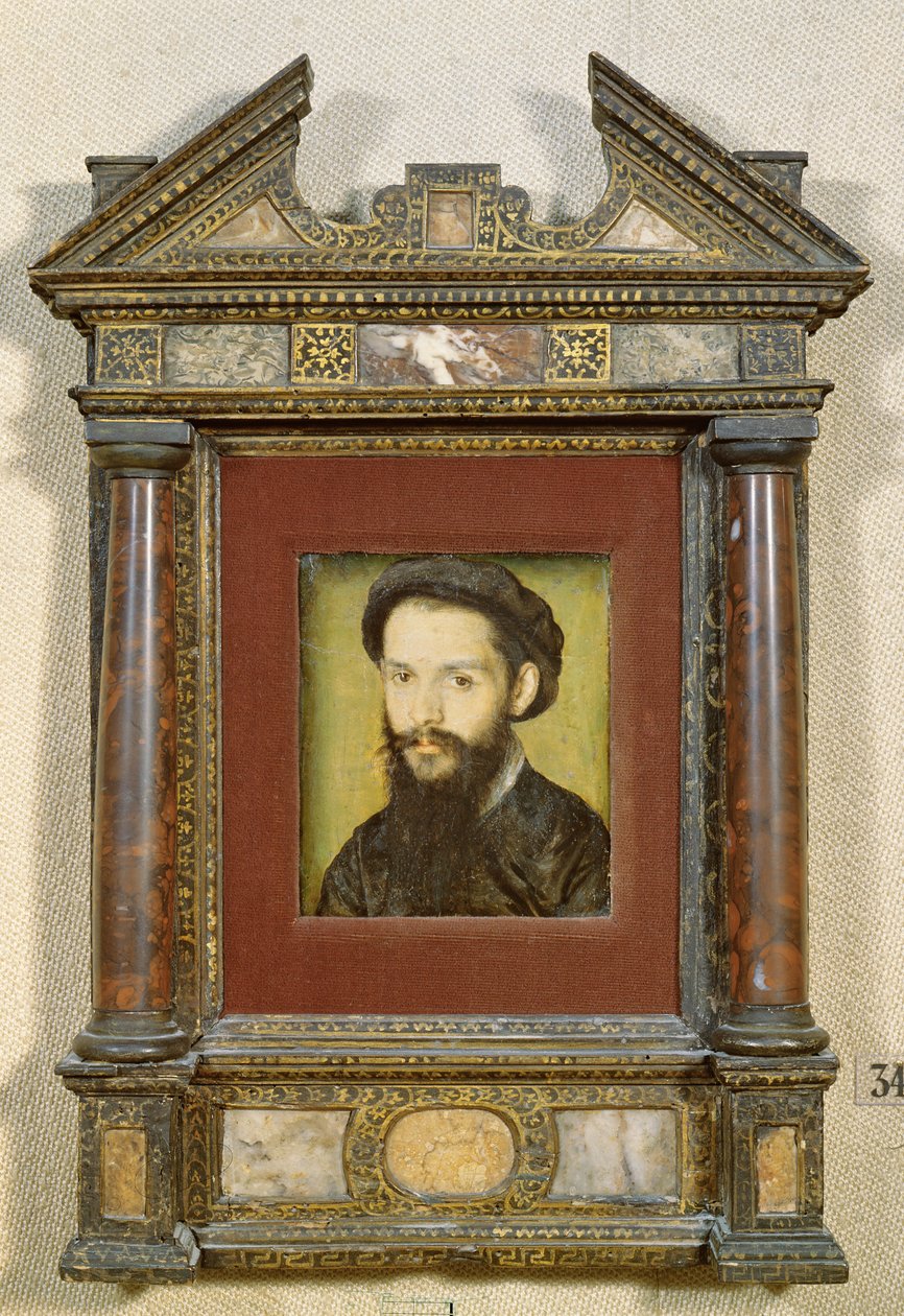Portrenin Clement Marot (1496-1544) olduğu tahmin ediliyor (ayrıntılar için bkz. 226058) by Corneille de Lyon