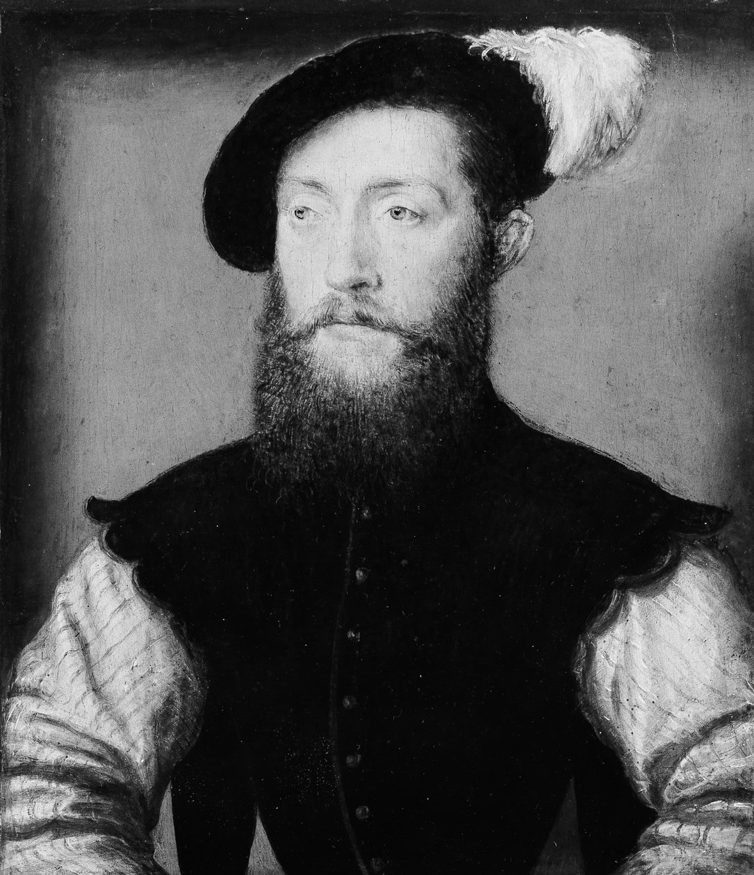 Charles de Cossé 1506-1563, Brissac Kontu. by Corneille de Lyon