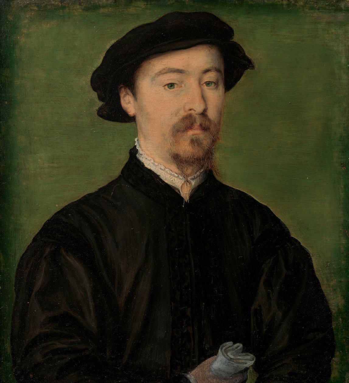Eldivenli Bir Adamın Portresi, 1540-45. by Corneille de Lyon