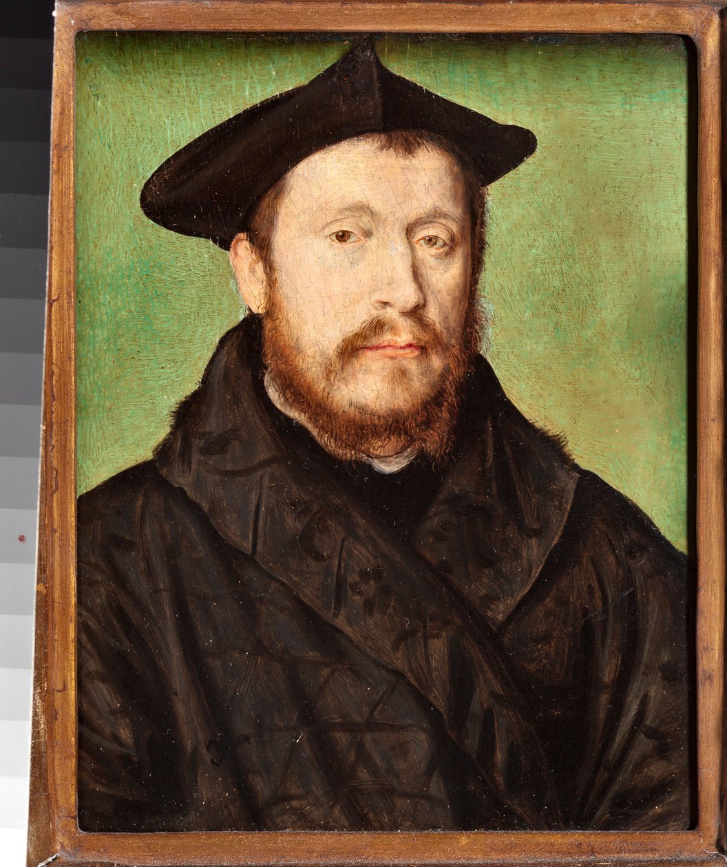 Bir adamın portresi Boyama Corneille de Lyon (1500-1575) by Corneille de Lyon