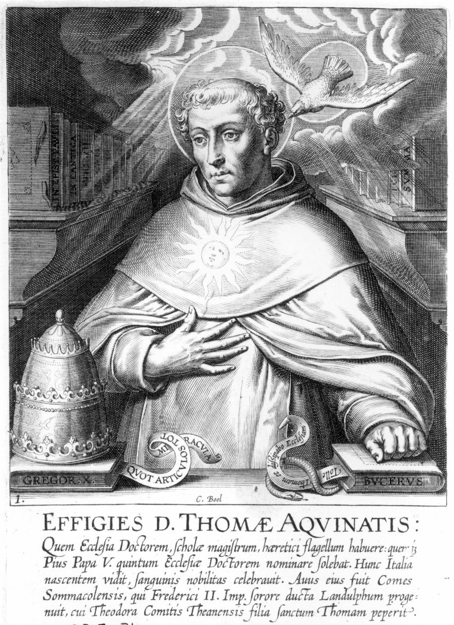 Aziz Thomas Aquinas by Cornelis Boel