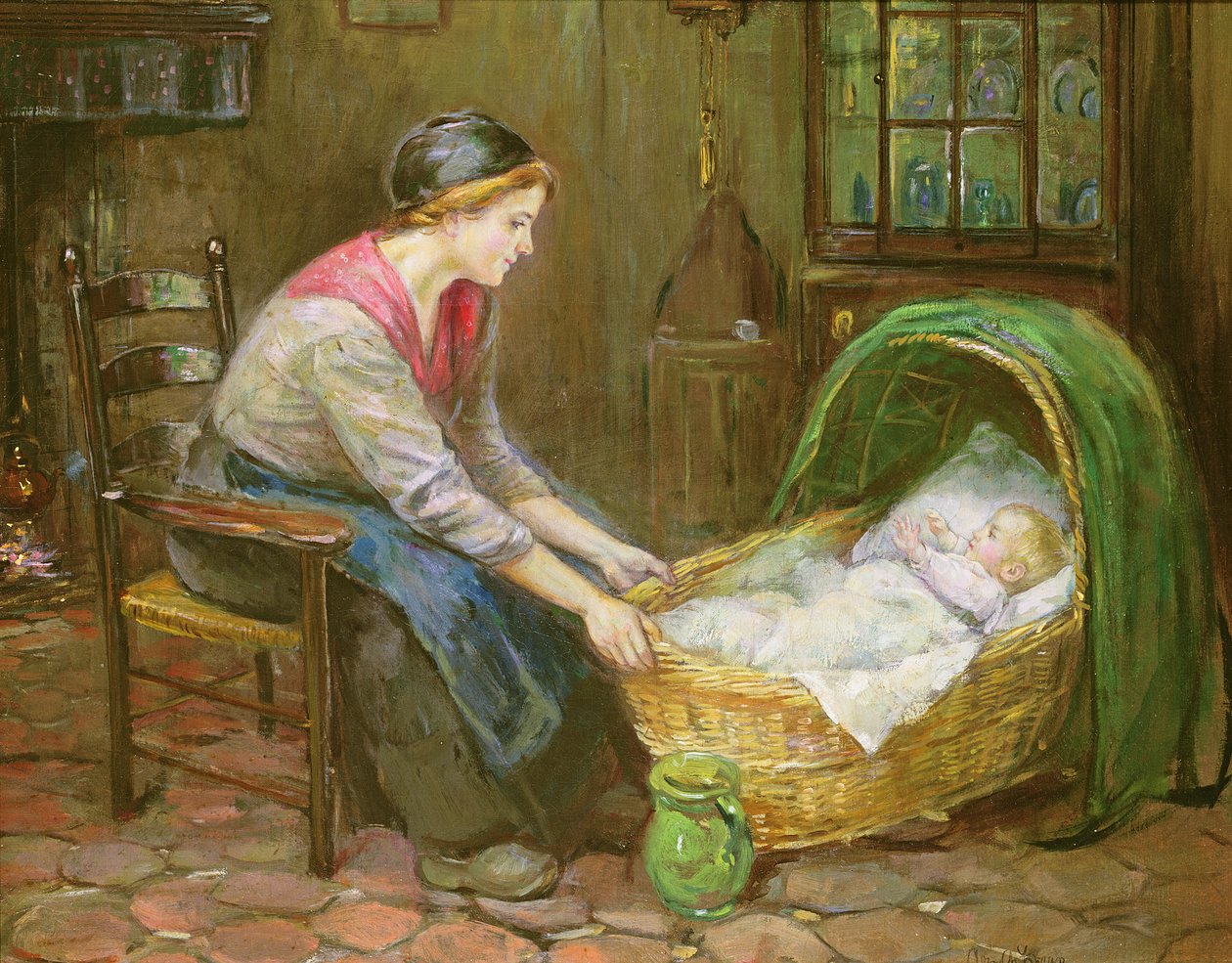 Anne ve Çocuk by Cornelis C. Zwaan