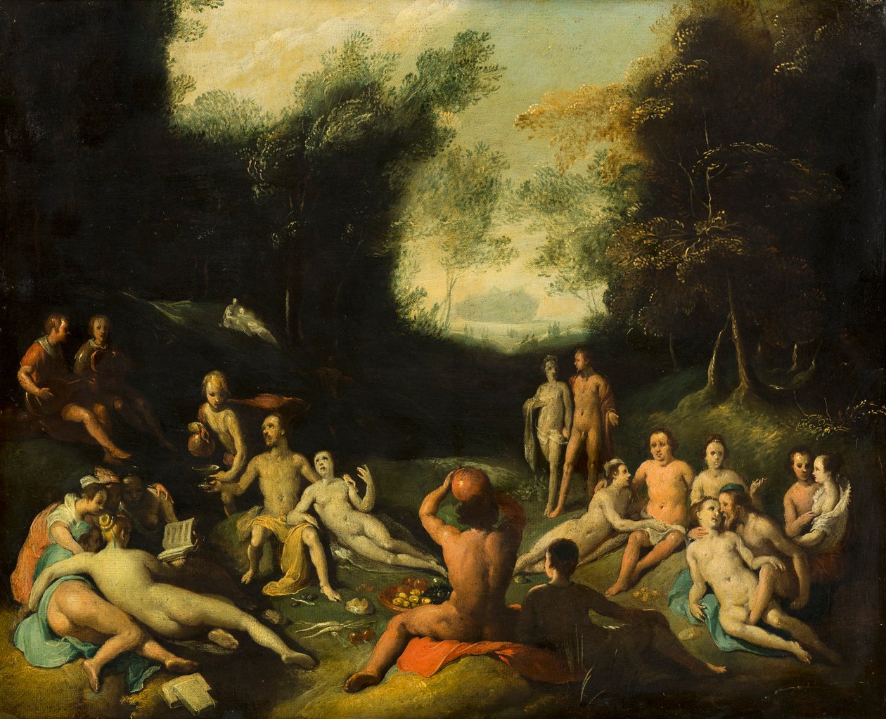 Tufandan Önce İnsanlığın Ahlaksızlığı by Cornelis Cornelisz. van Haarlem