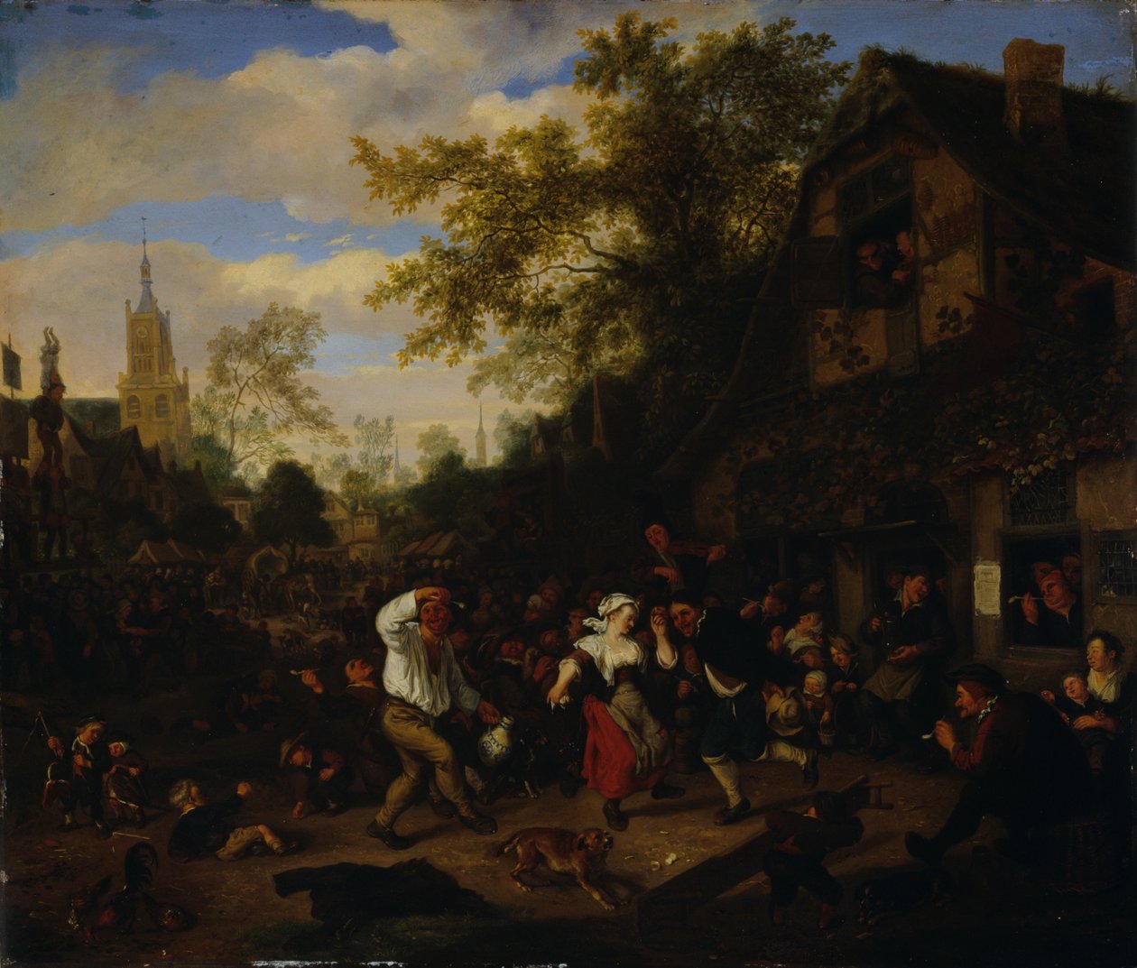 Kermess Finlandiya by Cornelis Dusart