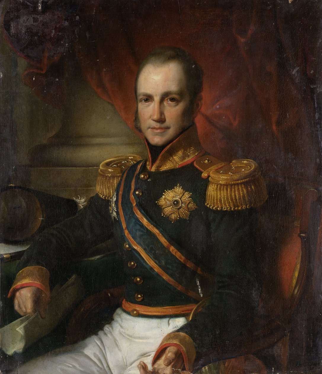 Godart Alexander Gerard Philip Baron van der Capellen (1778-1848). Genel Vali (1816-26) by Cornelis Kruseman