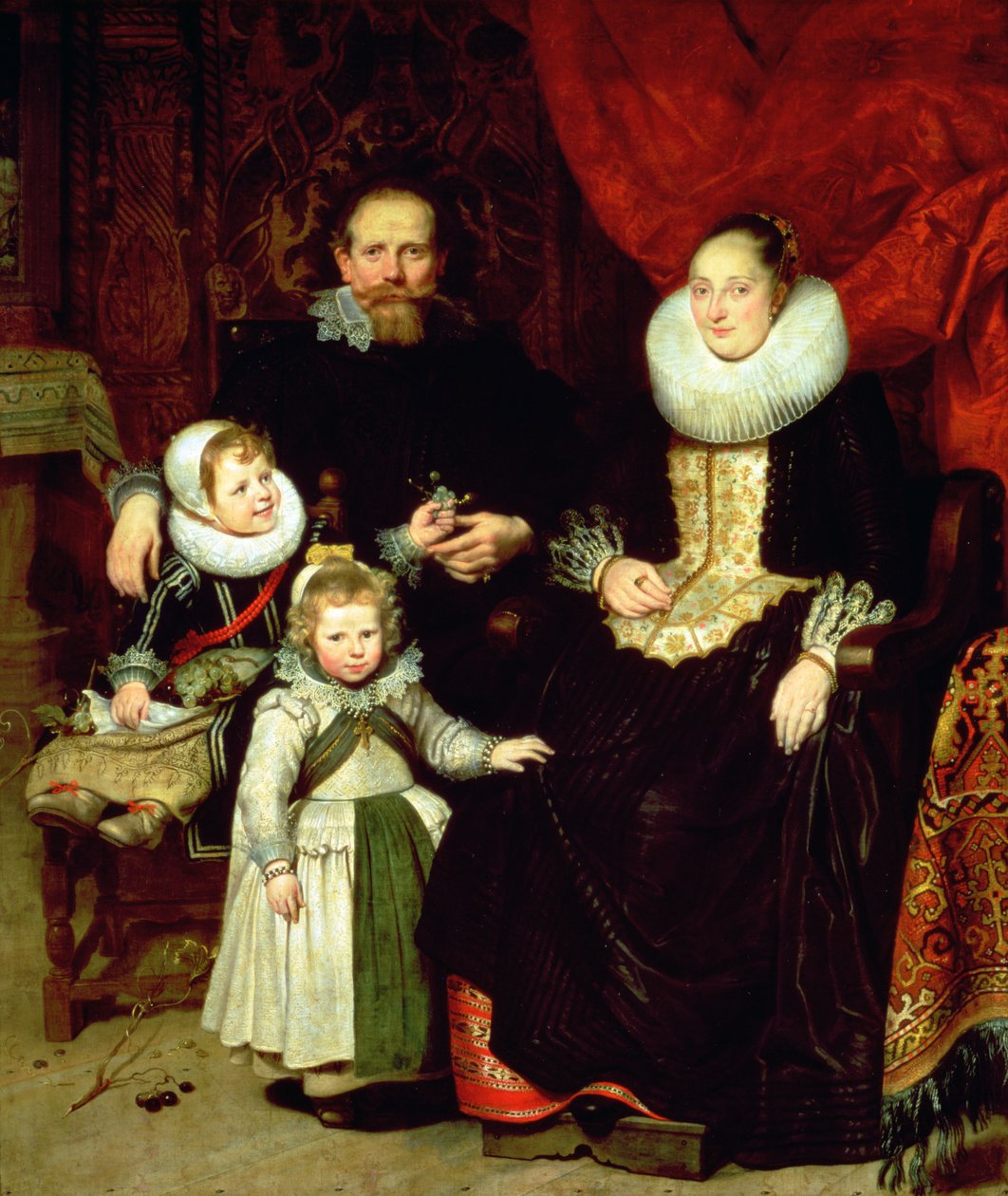 Sanatçının Ailesi ile Portresi by Cornelis de Vos