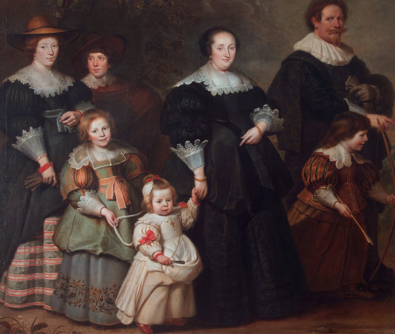 Sanatçının Eşi Suzanne Cock ve Çocukları ile Otoportresi by Cornelis de Vos