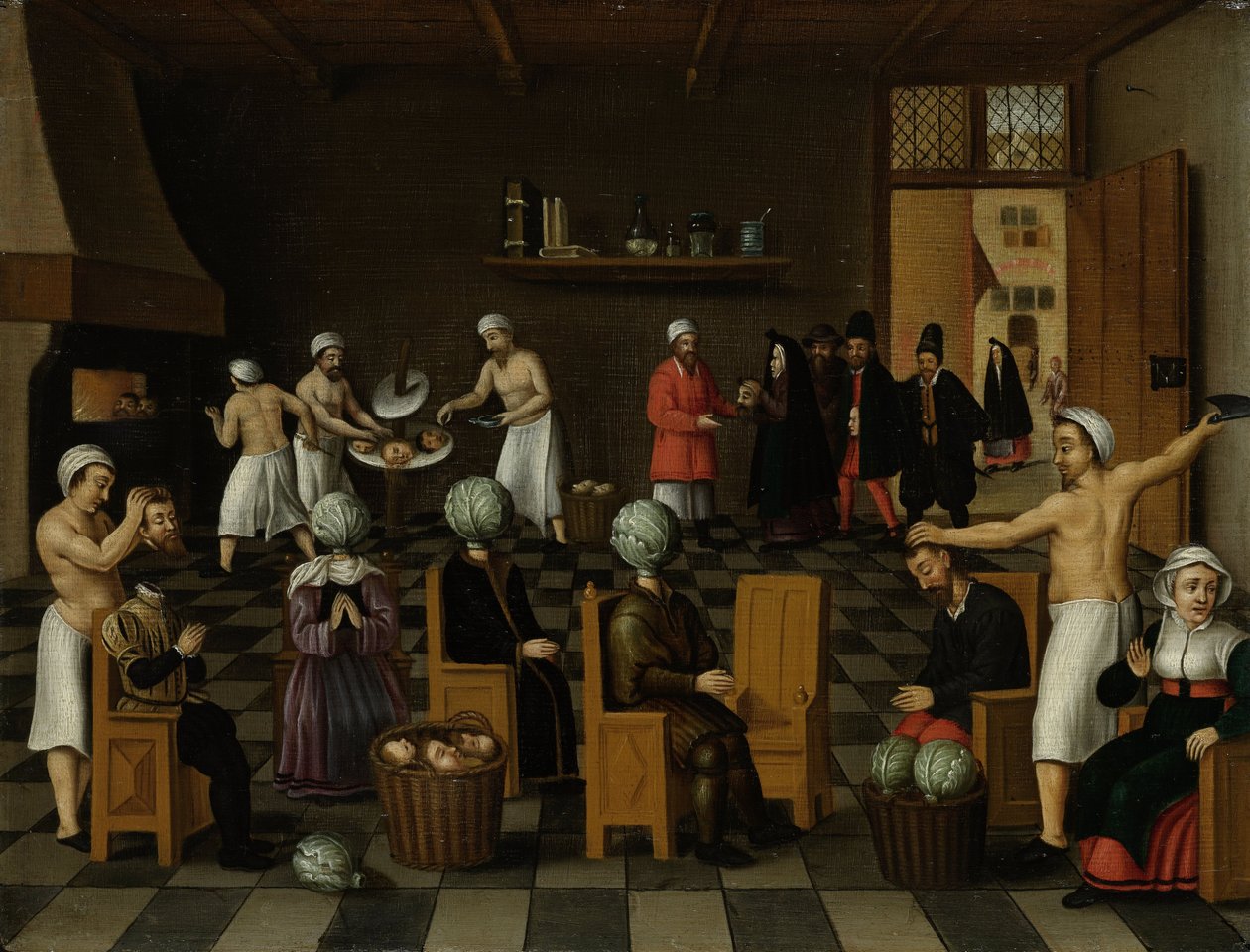 Eeklo Fırıncısı Efsanesi by Cornelis van Dalem  