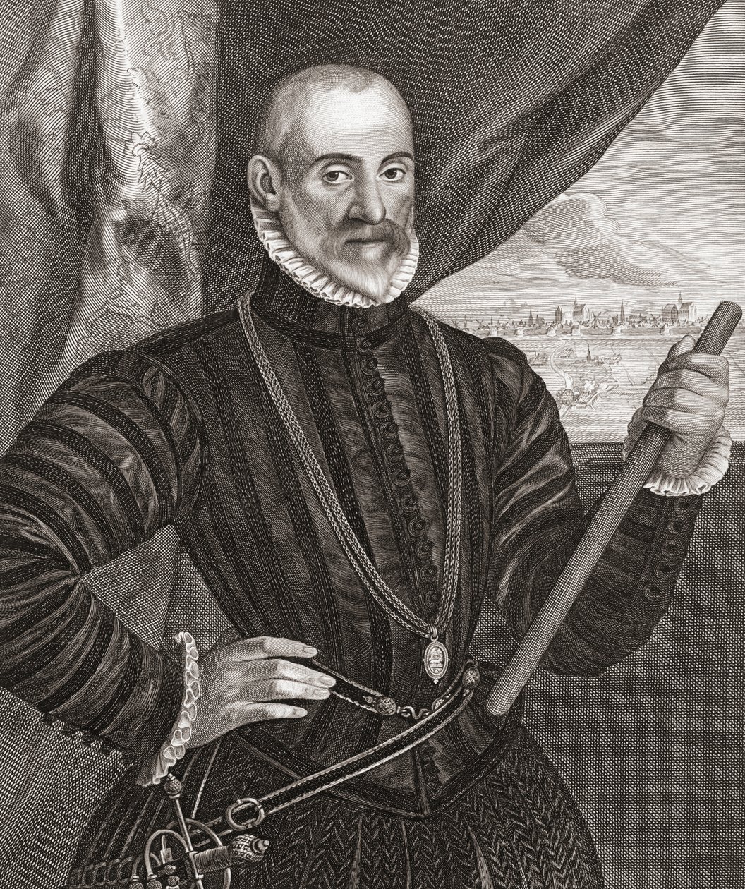 Francisco de Valdez. Vesika. by Cornelis (after) Visscher
