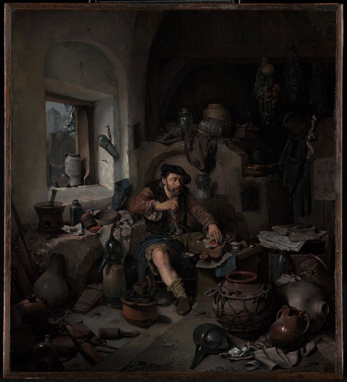 Kimyager by Cornelis Pietersz Bega