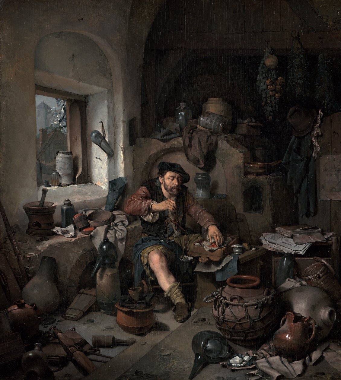 Kimyager by Cornelis Pietersz Bega