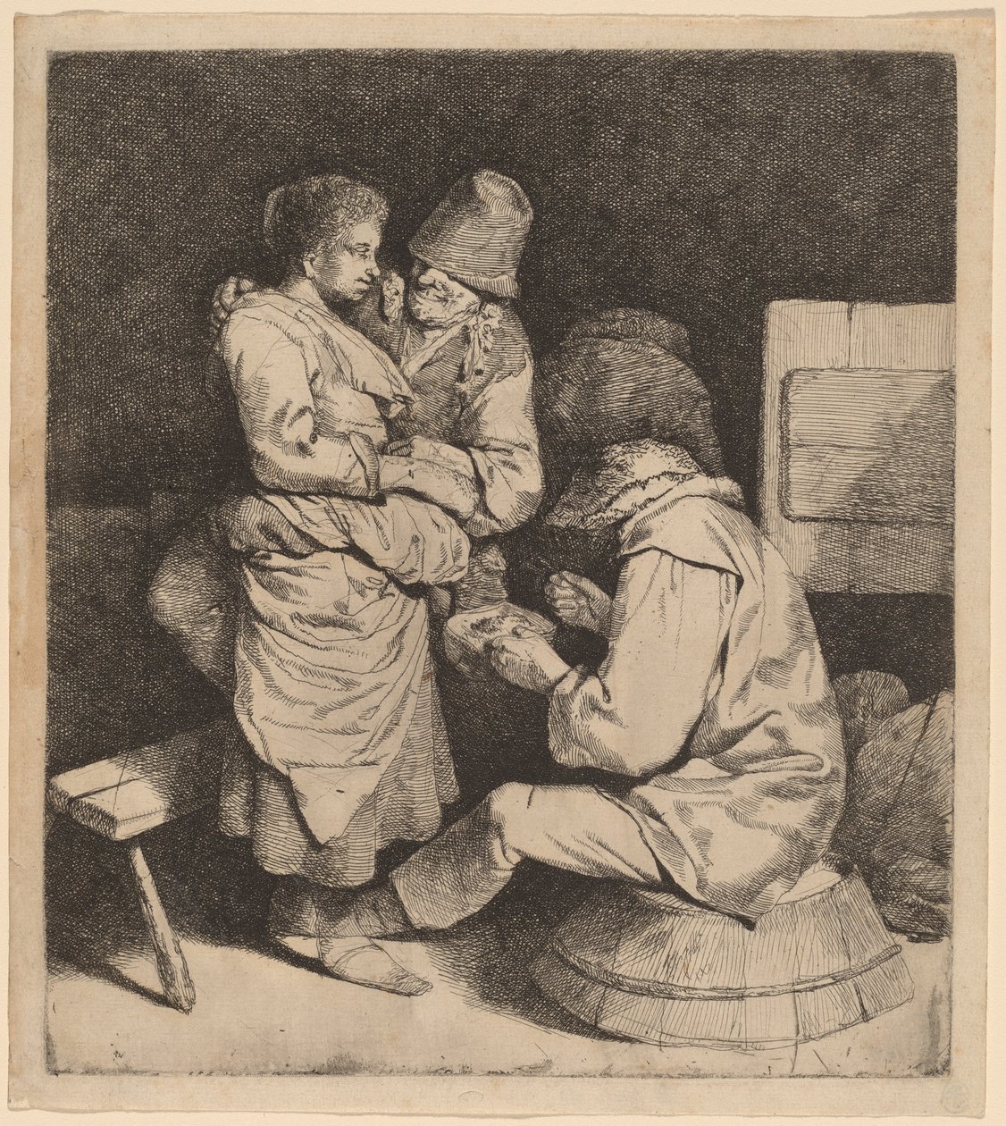 genç hancı by Cornelis Pietersz Bega