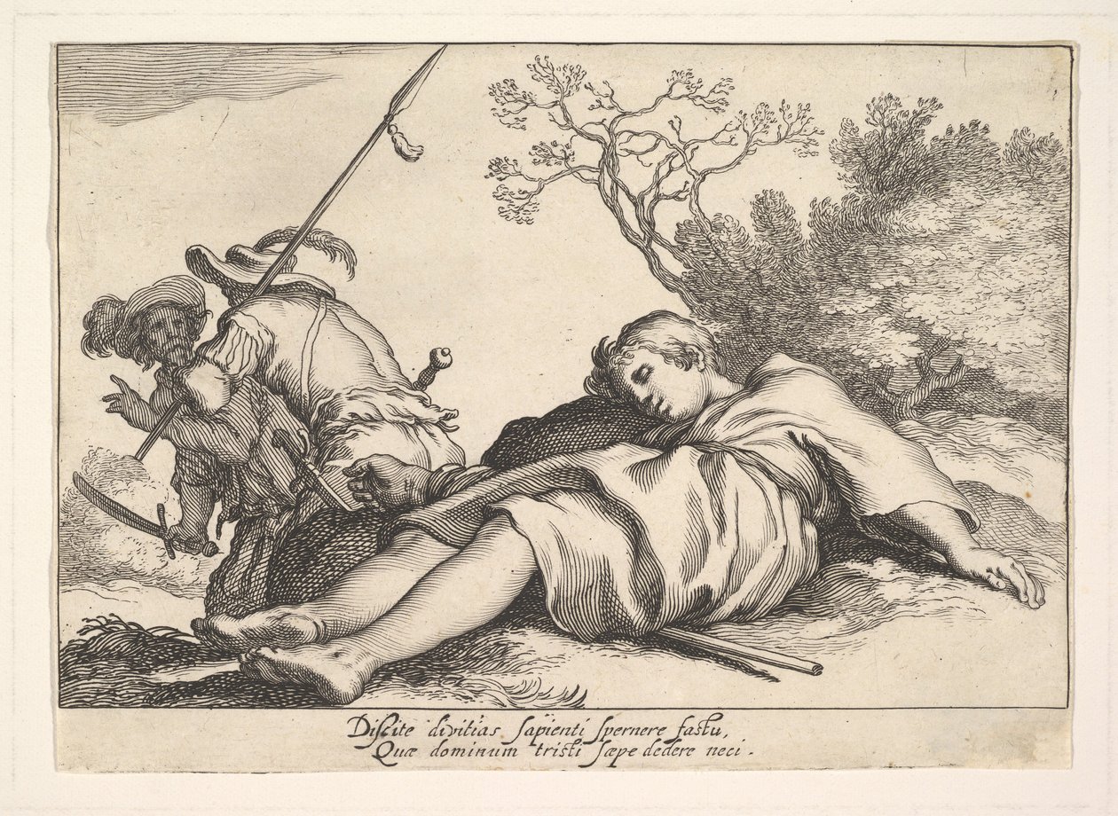 Mesleğin Zevkleri. by Cornelis Bloemaert