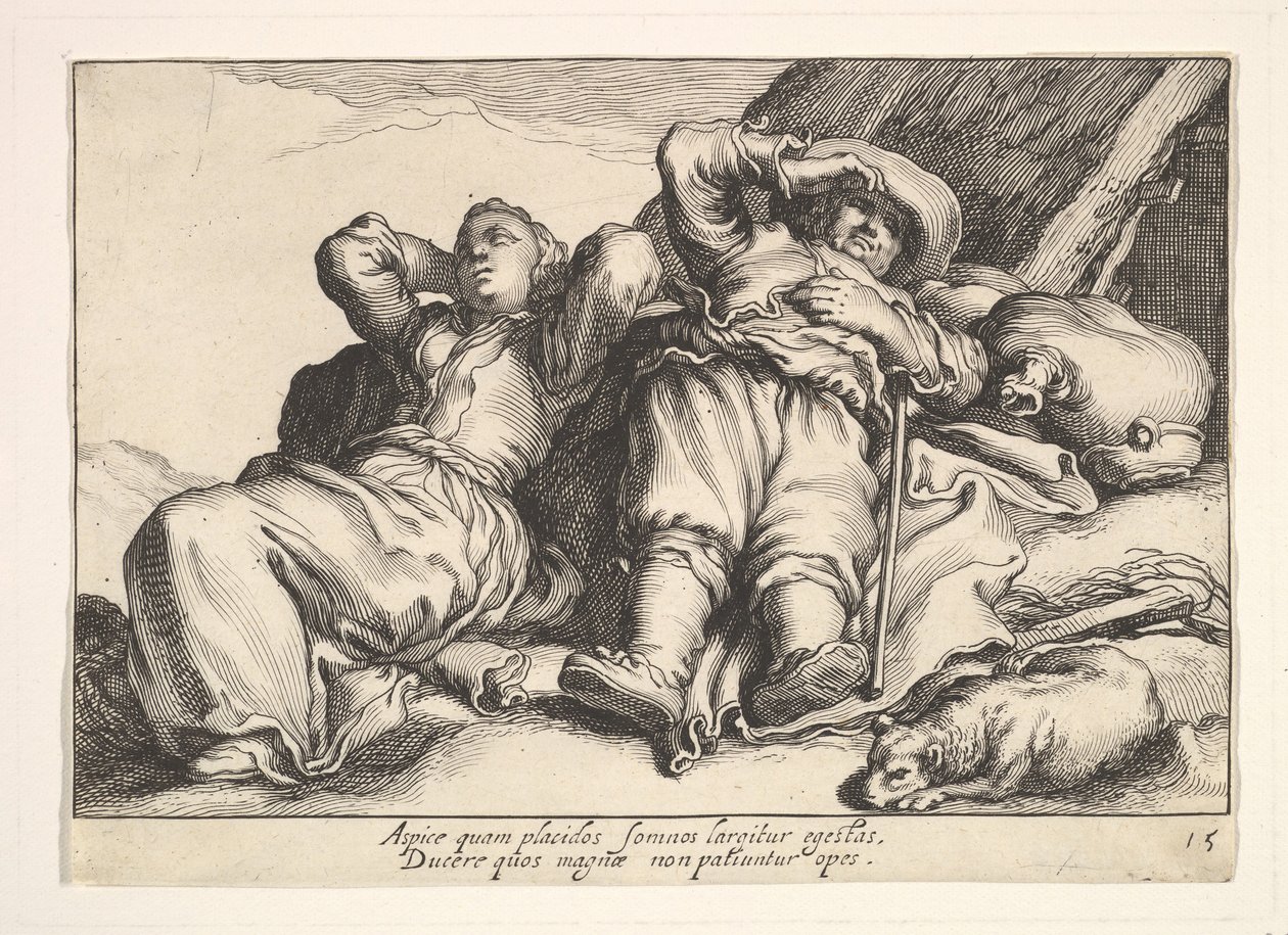 Mesleğin Zevkleri. by Cornelis Bloemaert