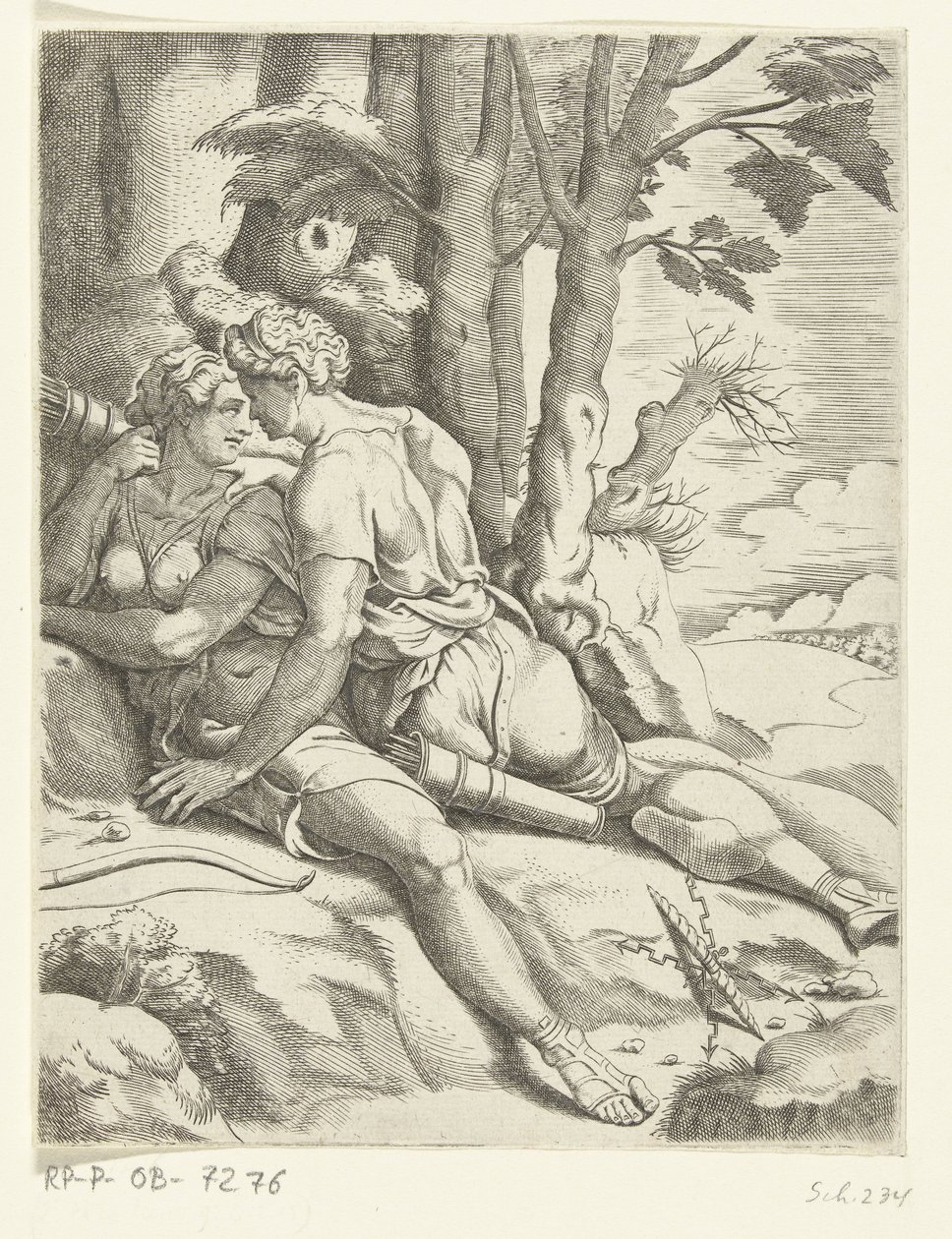 Jüpiter ve Callisto Jüpiter