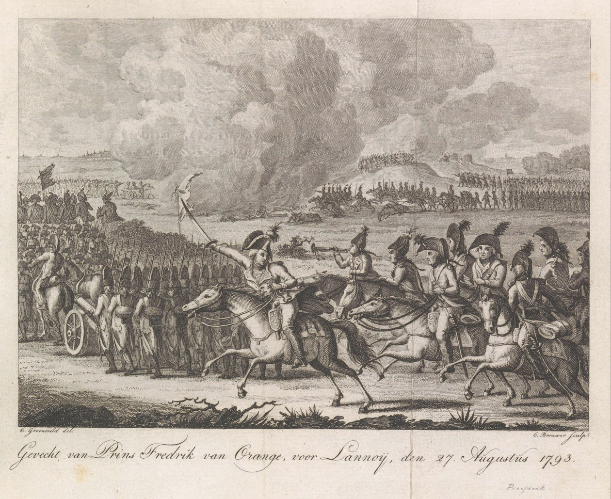 Prens William George Frederik, Lannoy Savaşı