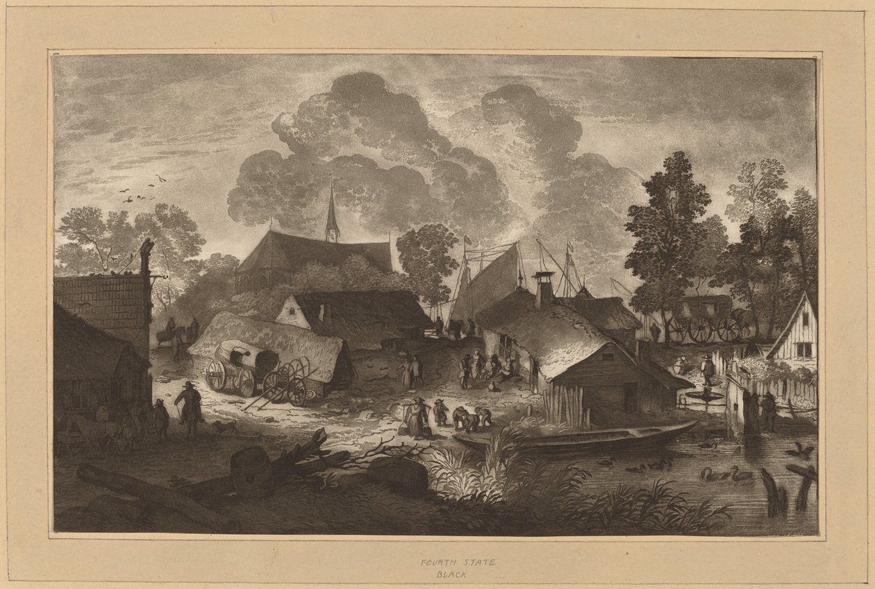 Göletli Köy, c. 1782. by Cornelis Brouwer