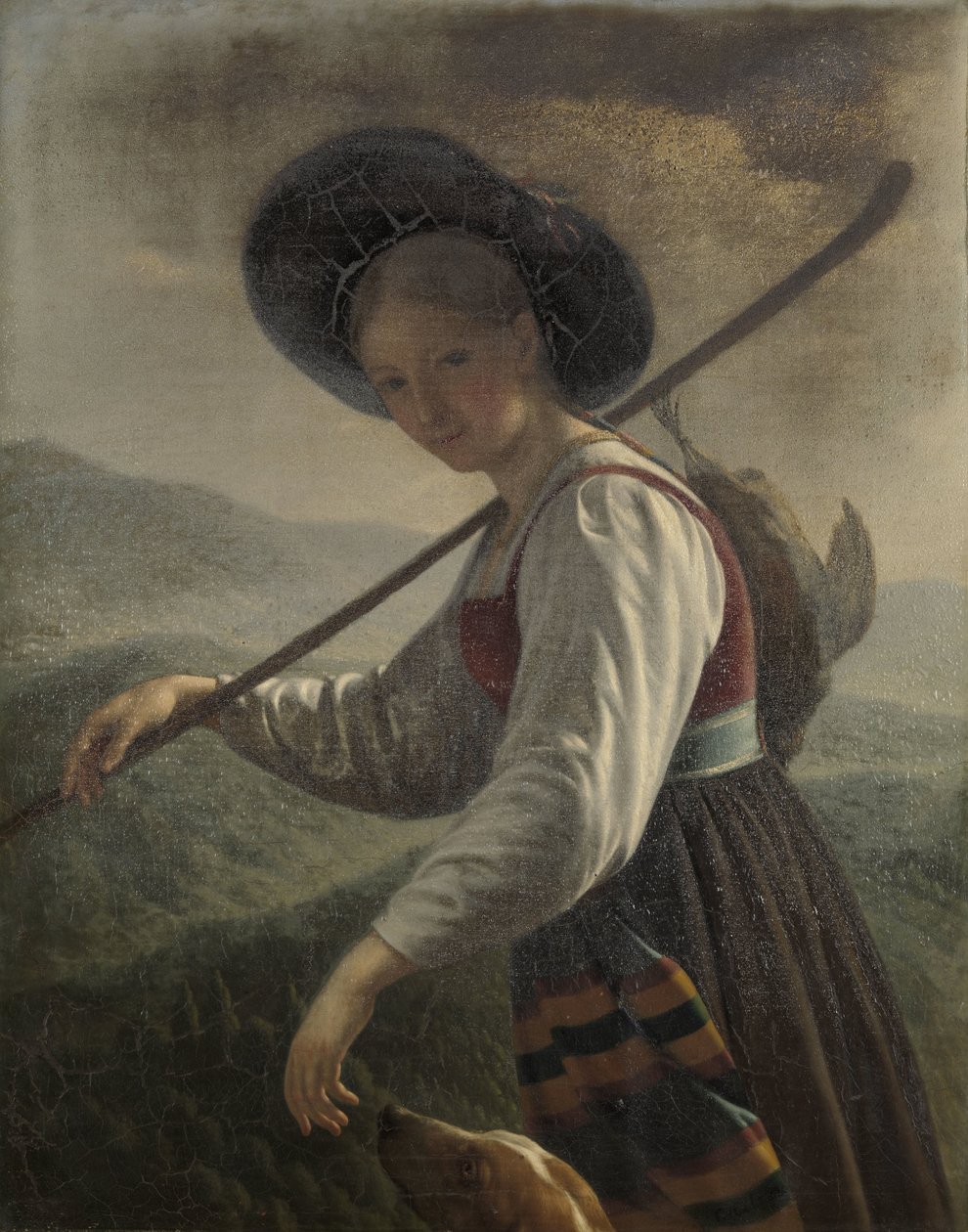 İsviçreli Köylü Kadın by Cornelis Cels