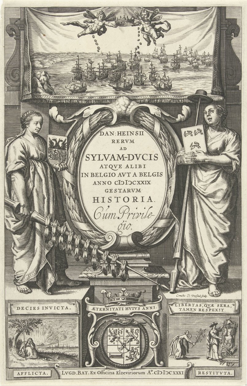 Başlık sayfası voor: D. Heinsius, Sylva-Dvcis