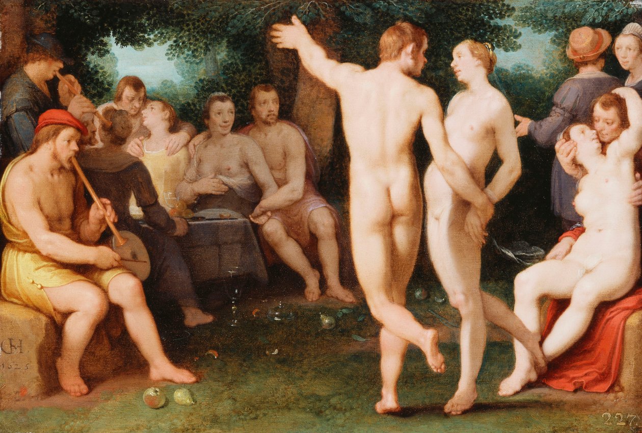 Bir Denge Alegorisi, 1625 by Cornelis Cornelisz. van Haarlem