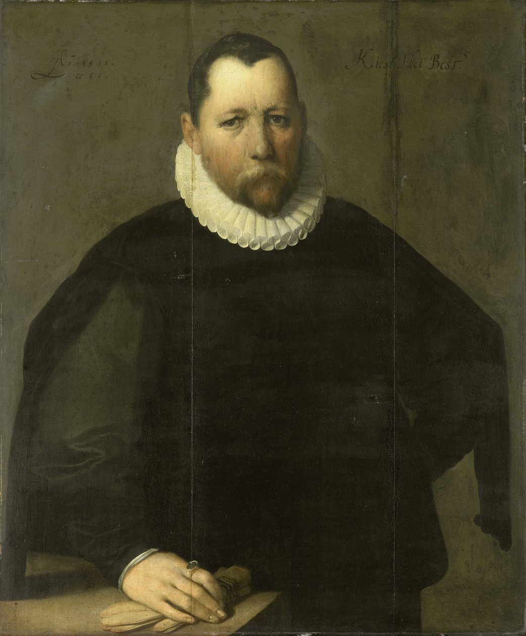 Pieter Jansz Kies (c 1536-97). Haarlem Belediye Başkanı by Cornelis Cornelisz. van Haarlem
