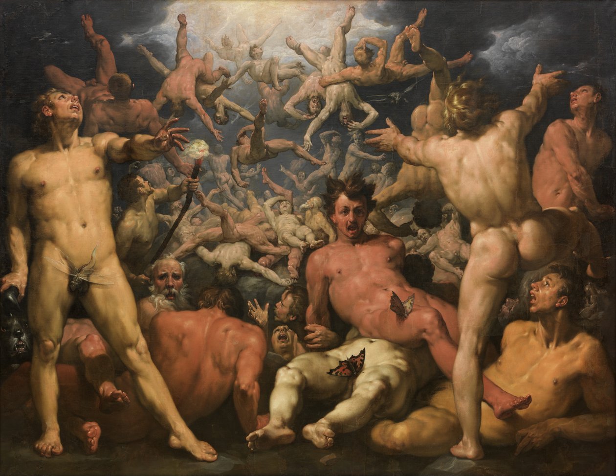 Titanların Düşüşü by Cornelis Cornelisz. van Haarlem