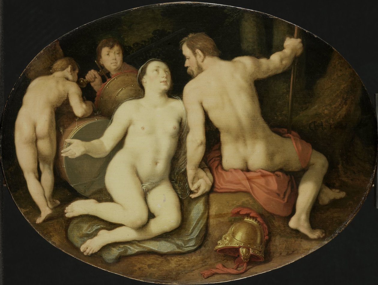 Venüs ve Mars by Cornelis Cornelisz. van Haarlem