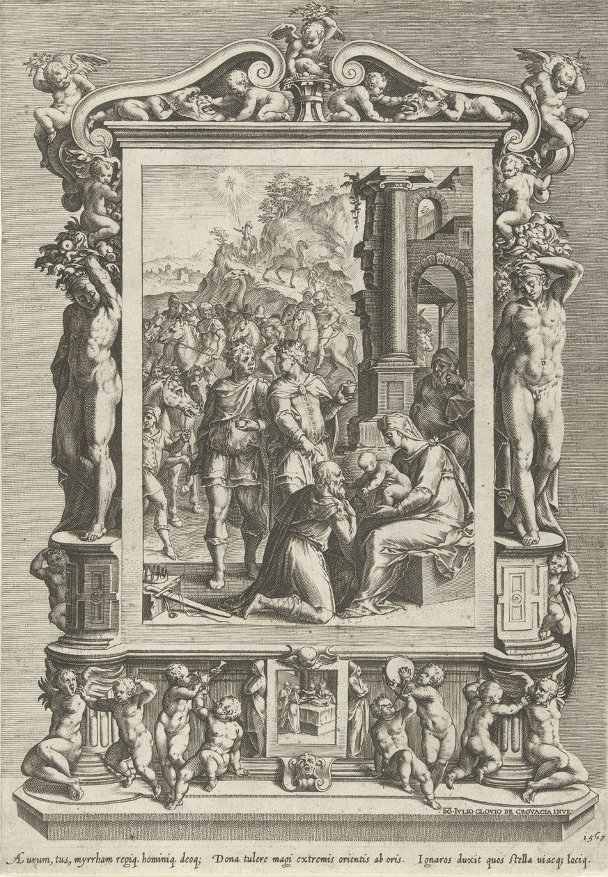 Kralların hayranlığı by Cornelis Cort