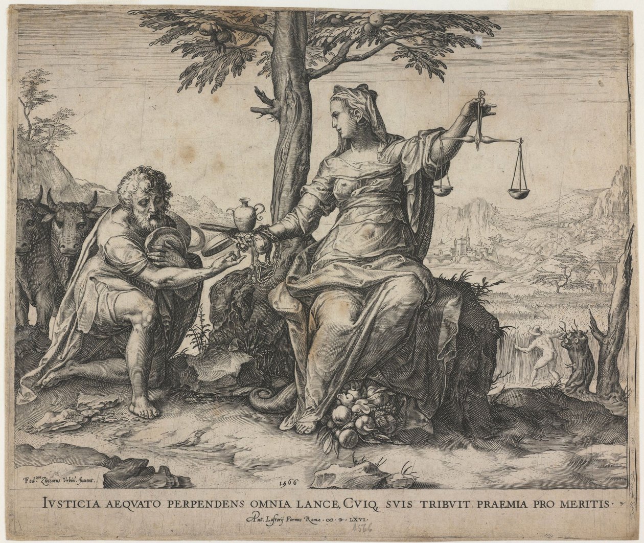 Adalet Ödülleri Zahmeti, 1566 by Cornelis Cort