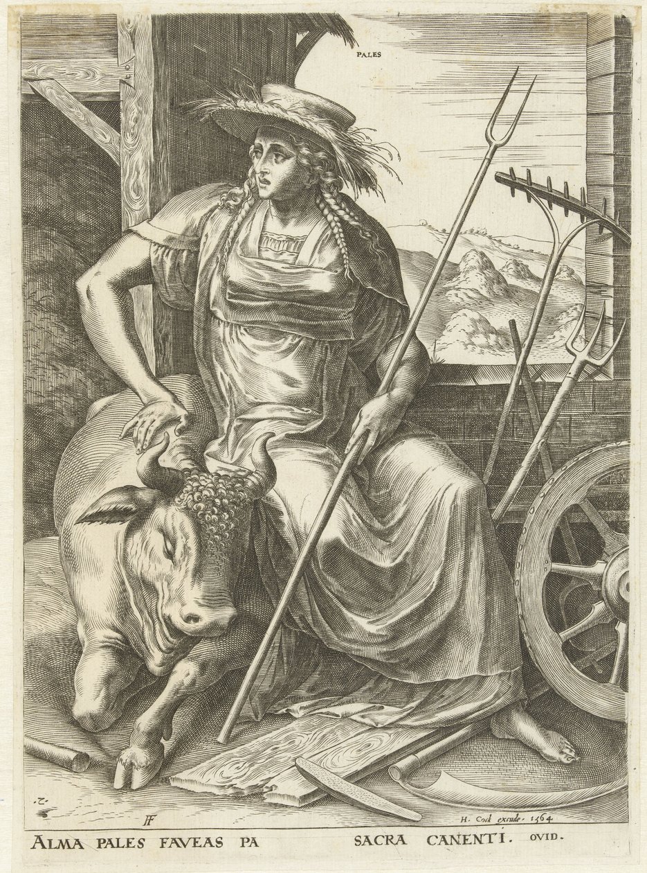 solgunluk Tanrıçalar ve Periler (dizi adı) by Cornelis Cort
