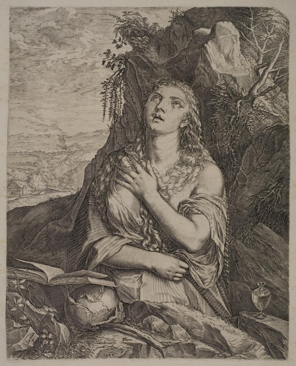 Tövbekar St. Mary Magdalene by Cornelis Cort