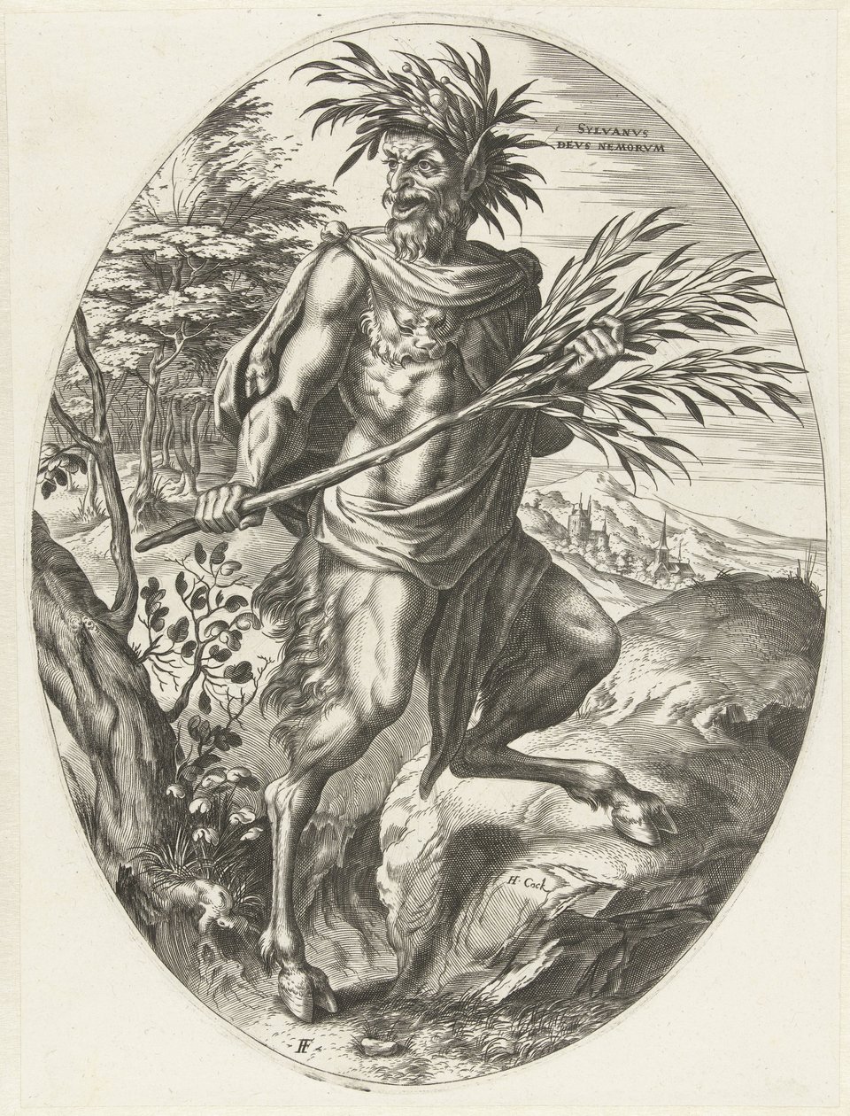 Silvanus Tarım Tanrıları (dizi adı) by Cornelis Cort