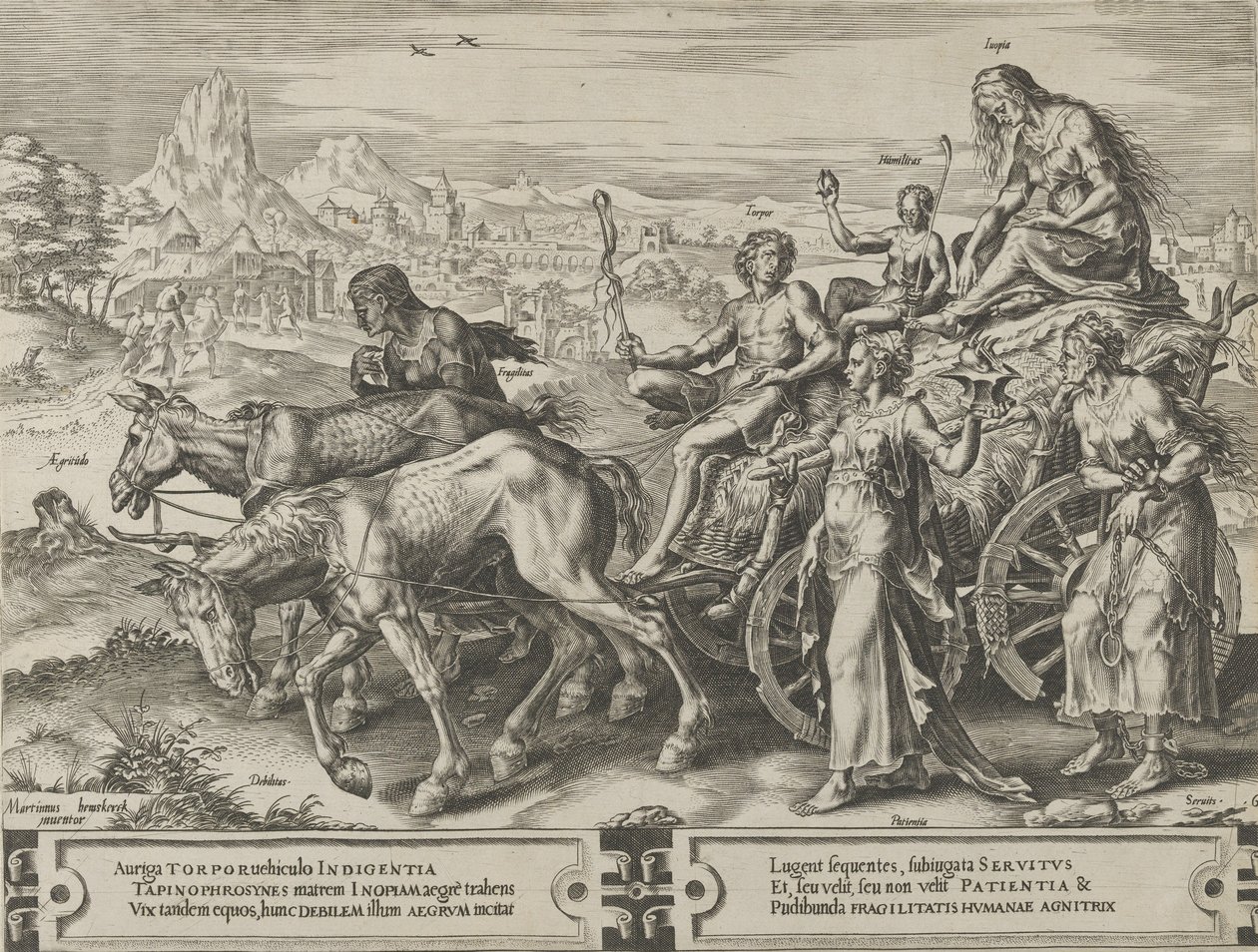 The Cycle of the Vicissitudes of Human Affairs, levha 6, 1564