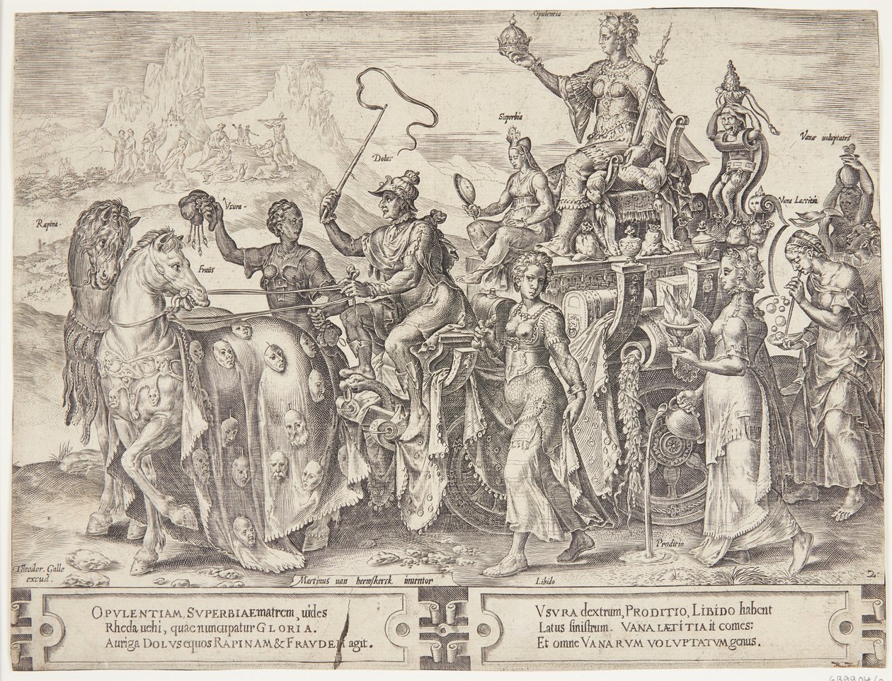 Zenginlerin zaferi by Cornelis Cort