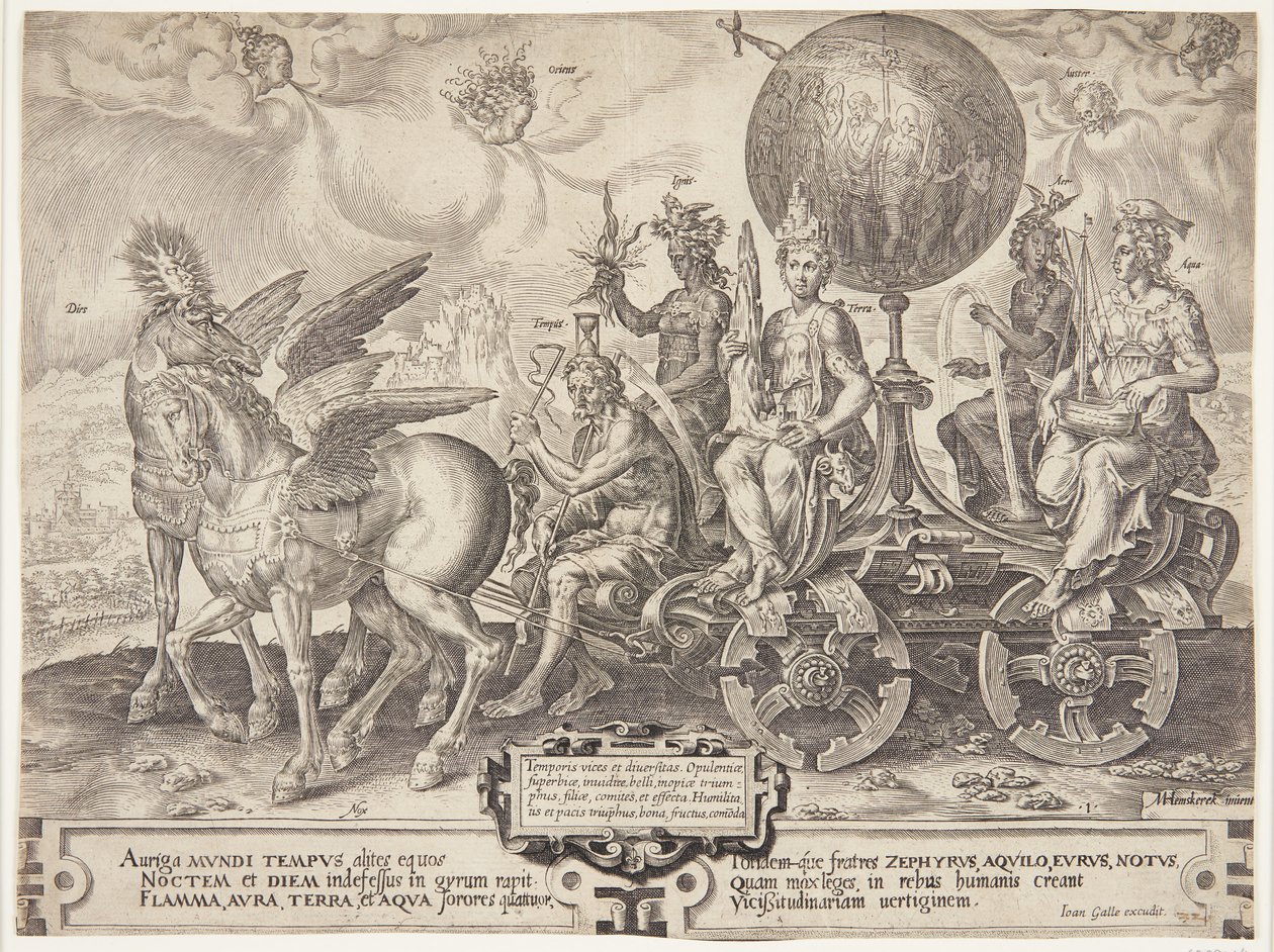 dünyanın zaferi by Cornelis Cort