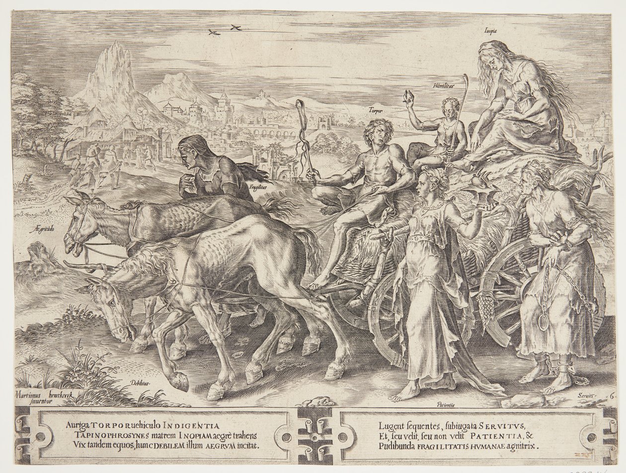 İstemenin zaferi by Cornelis Cort