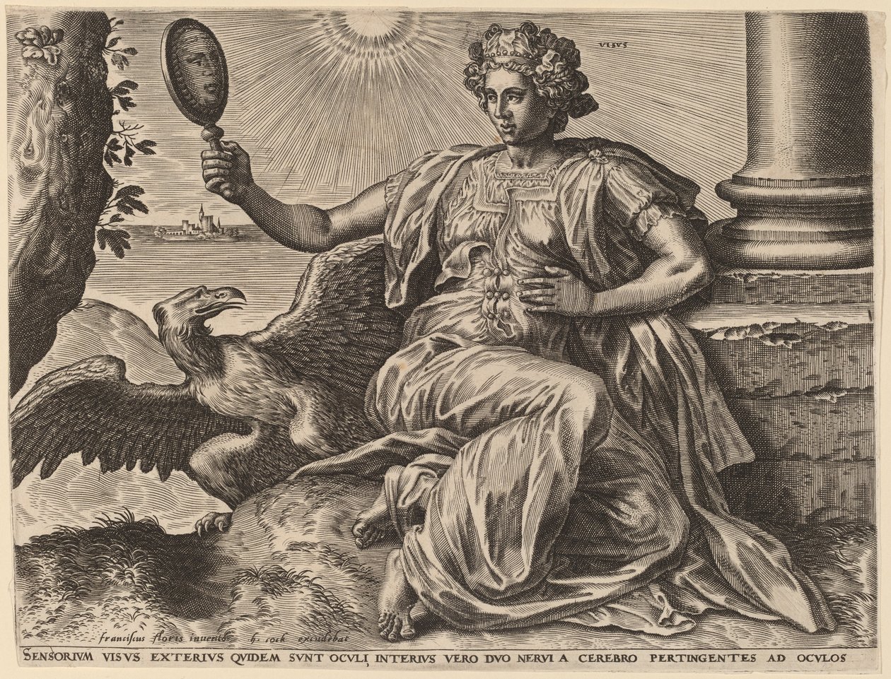 Herşey by Cornelis Cort after Frans Floris I