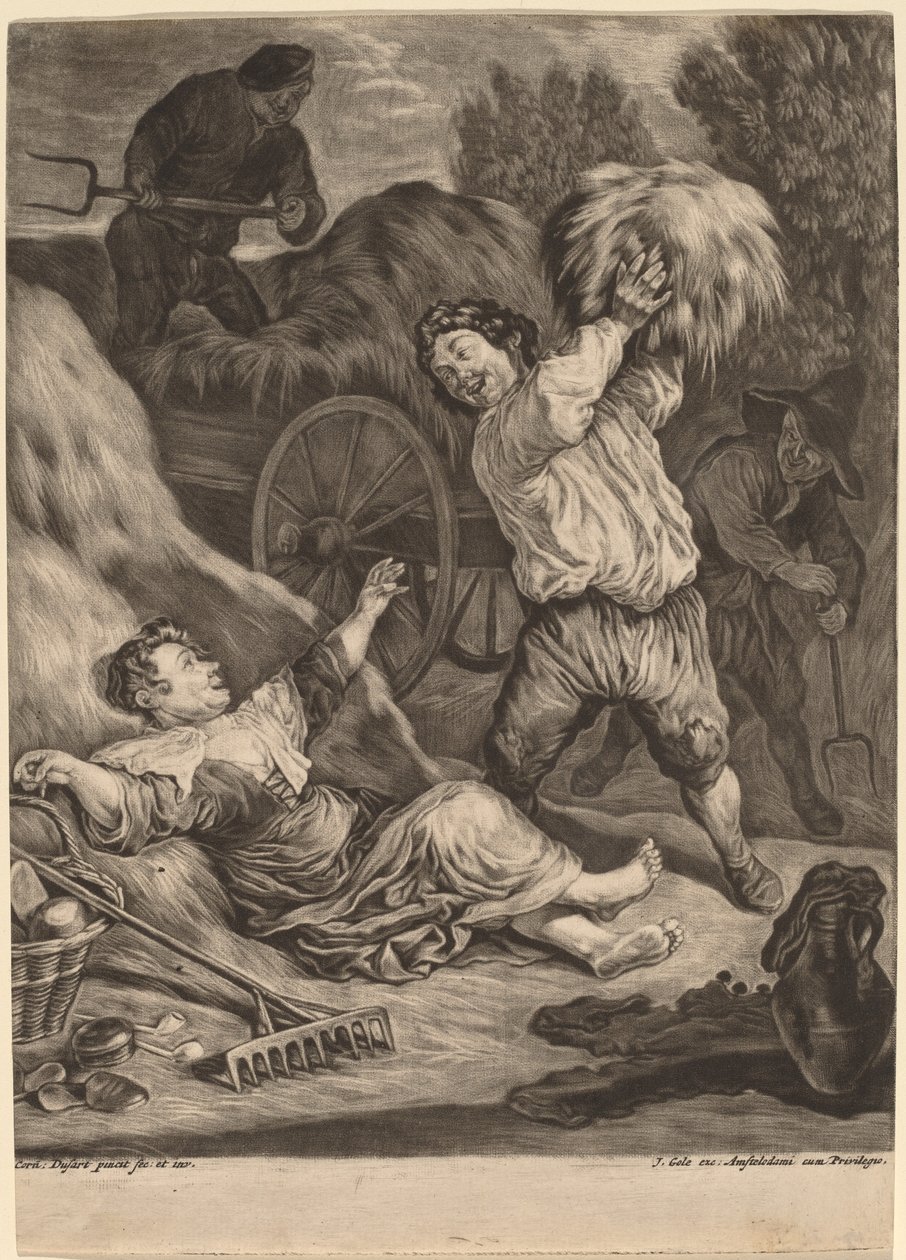 Temmuz by Cornelis Dusart
