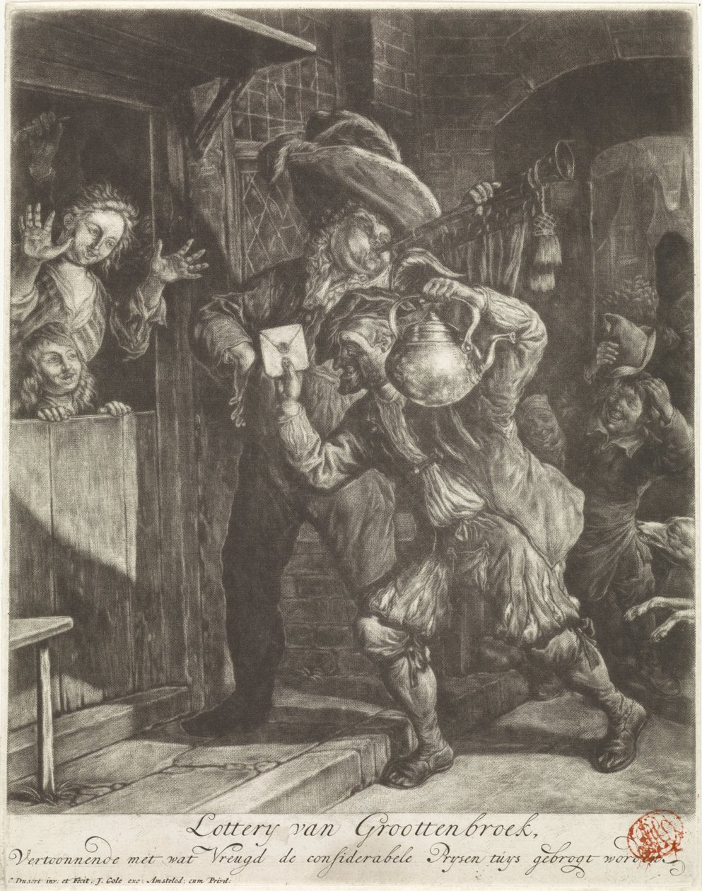 Grootebroek piyango, 1694 Piyango van Groottenbroek, Düşünceli Prysen