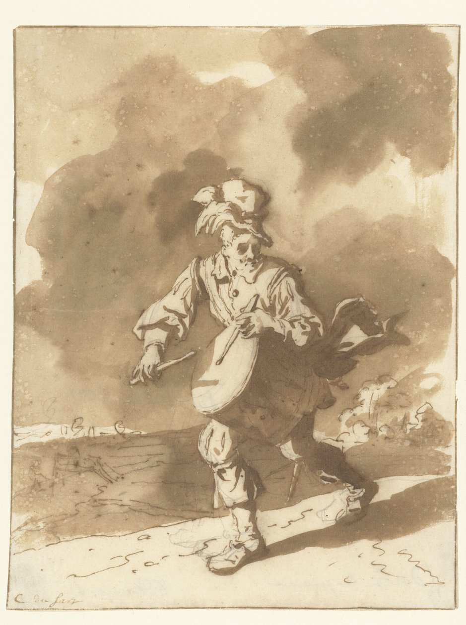Davulcu by Cornelis Dusart