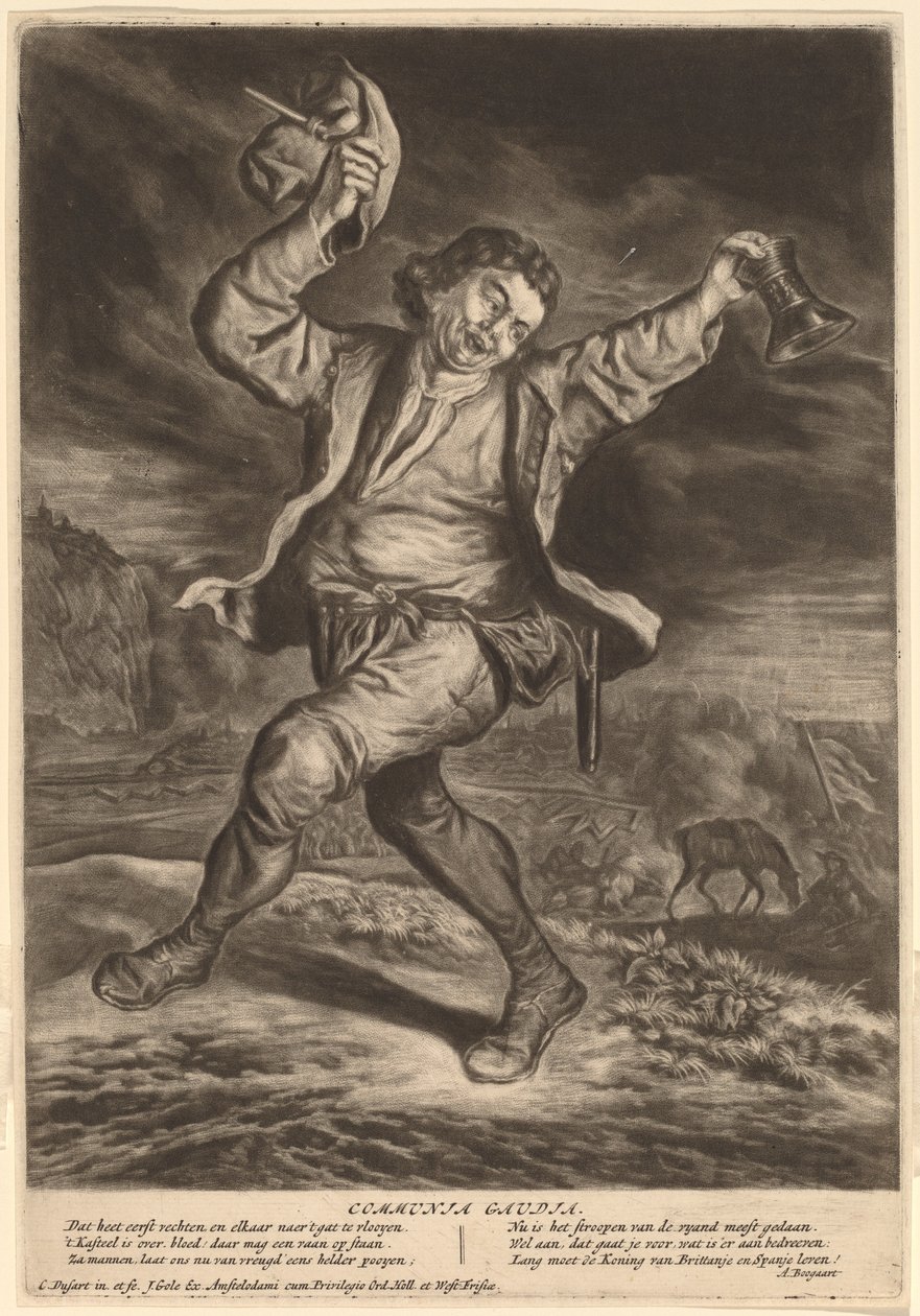 mutlu vatansever by Cornelis Dusart